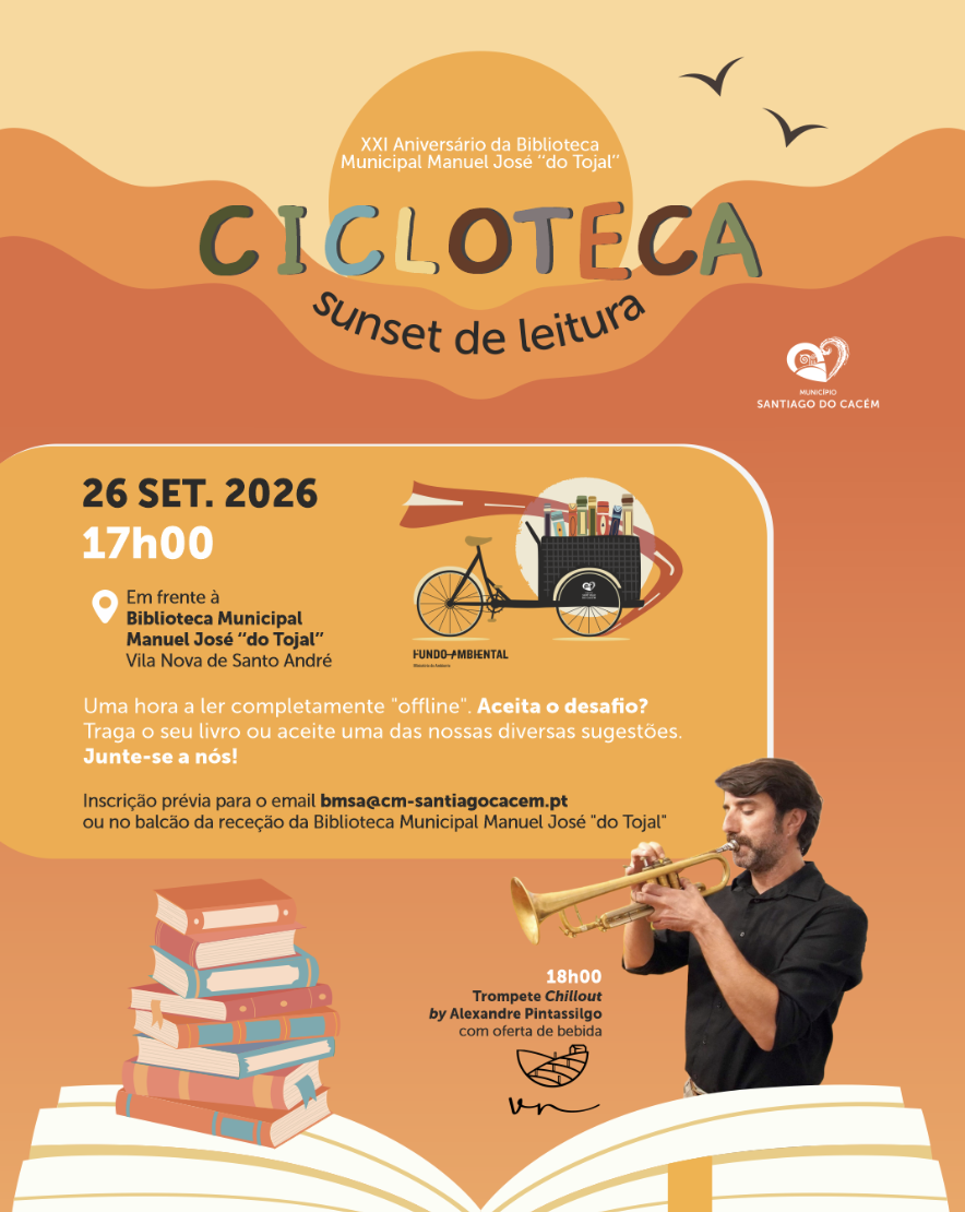 Cicloteca – Sunset de Leitura — event image